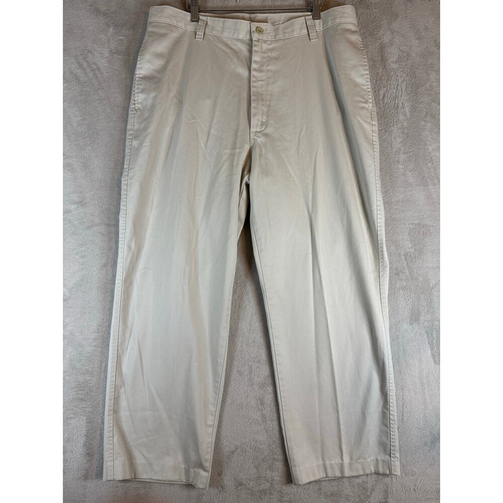 Lee Performance Khakis Chino Pants Men 38x28 High-Waisted Classic Relaxed Casual